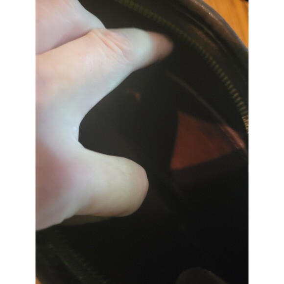 COACH Ergo Vtg Mini Zip Shoulder Hand Bag Brown - Picture 6 of 8